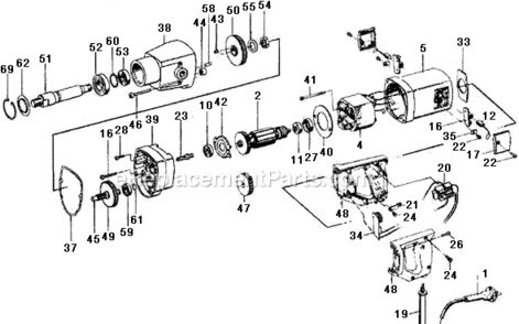 Part Location Diagram of 111392 Porter Cable Snap Ring